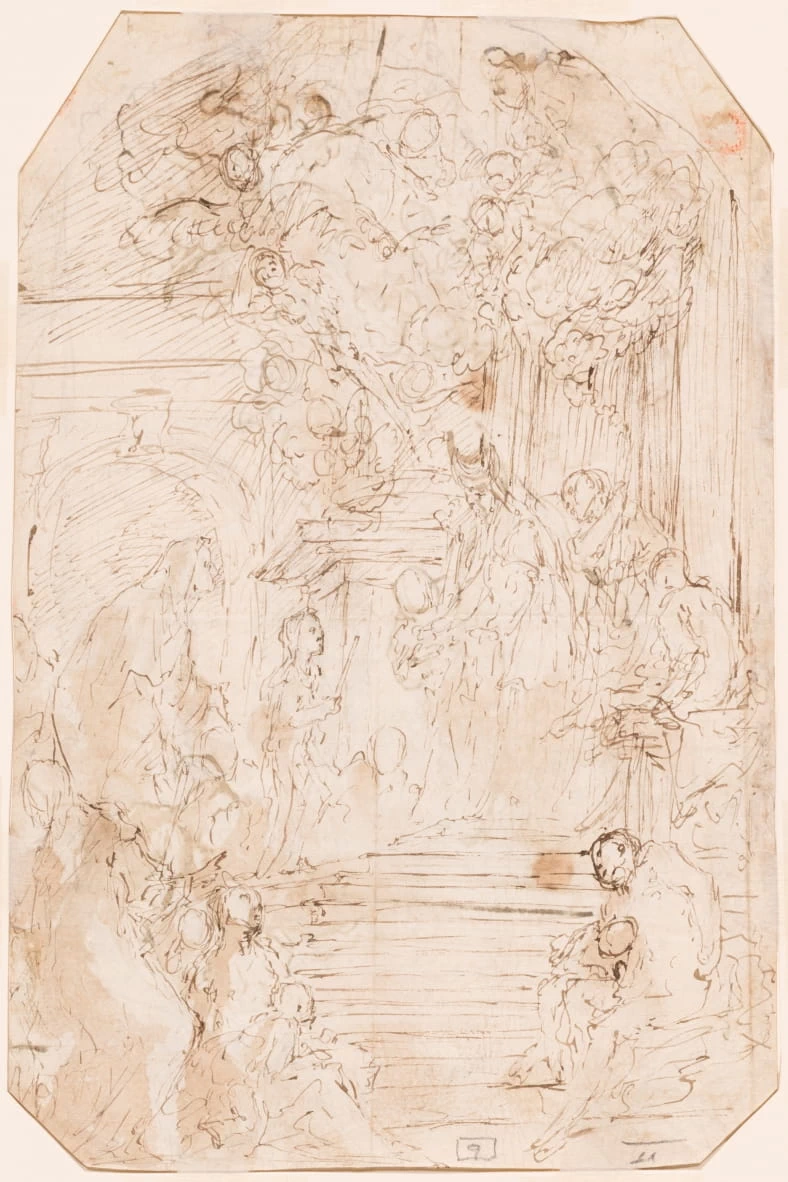 Presentazione della Vergine al Tempio - National Gallery of Art